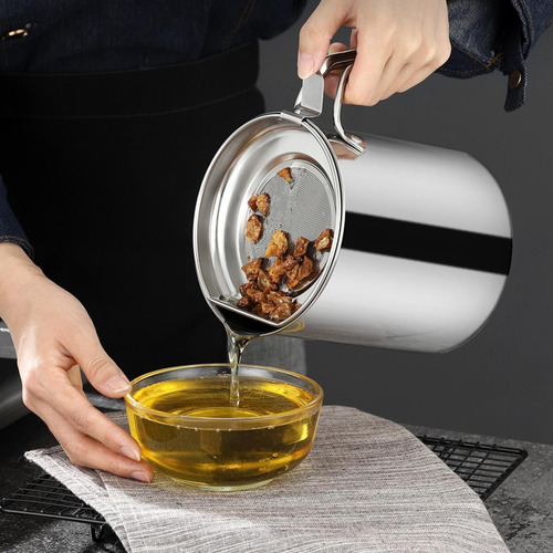 Y Recipiente Para Desechar Aceite Caliente Recipiente 1.4l