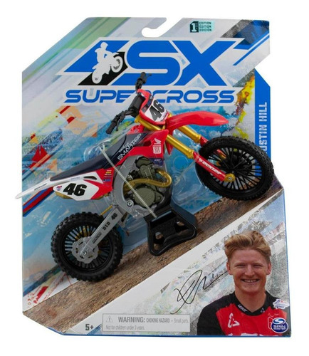 Super Cross - Moto 1:10 Justin Hill