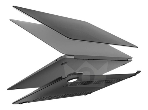 Imagem 5 de 7 de Capa Proteção P/ New Macbook Air 13 Touch Id A2337 Chip M1