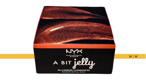 Iluminador De Rostro En Gel Nyx  A Bit Jelly Color Bronze