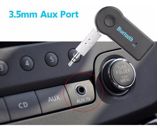 Receptor Bluetooth Usb Auto Microfono Manos Libres Estereo