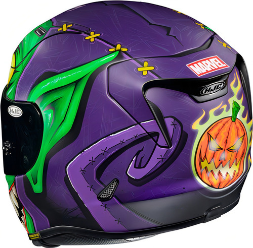 Casco Hjc Rpha 11 de duende verde (duende verde), color verde, talla 56