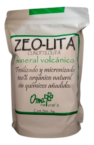 Zeolita Clinoptilolita Orgánica Micronizada 4kg