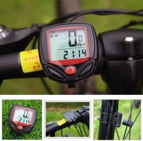 Imagen 2 de 7 de Computadora Digital Bicicleta Cuenta Kilometros 15 Funciones