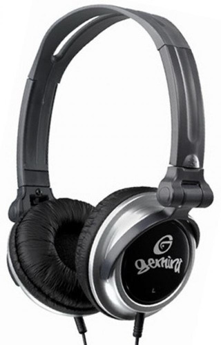 Audífonos Profesionales Dj Gemini Djx-03 Color Gris