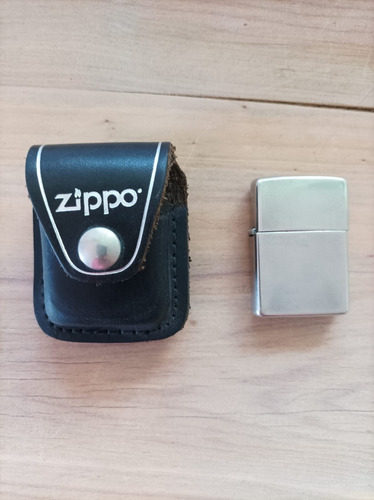 Encendedor Zippo Silver Plate K  Xv (fines 90's) + Estuche