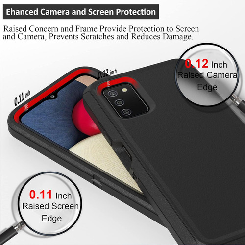 Funda Niubity Para Teléfono Celular Samsung Galaxy A02s De 6