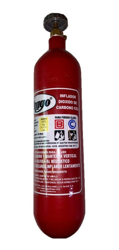 Matafuego Drago A Base De Co2 Inflador 1 Kg Fuegos Clase Bc 