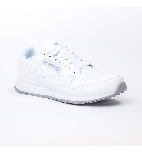 Zapatillas New Athletic Tennis Forrest08 Blanco Con Gris Cla