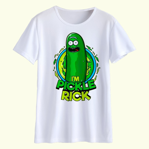 Remera Rick Pickle Pepinillo Estampada Sublimada