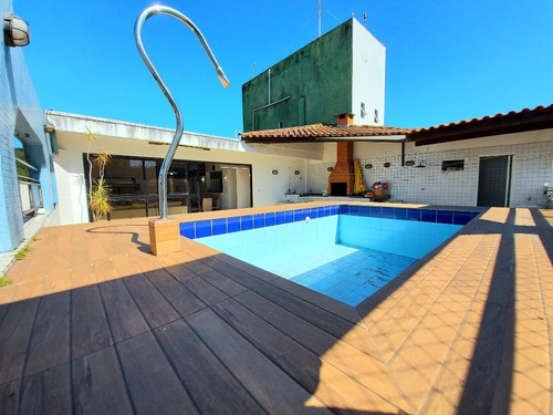 Imagem 6 de 21 de Cobertura Residencial À Venda R$590.000,00 - Reformada - Piscina - Praia Do Tombo - Guarujá. - Ap05618 - 67864100