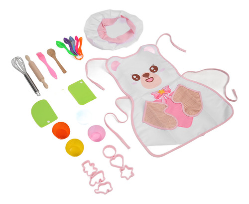 Set De Cocina Para Niños Pequeños, Delantal Para Hornear, So