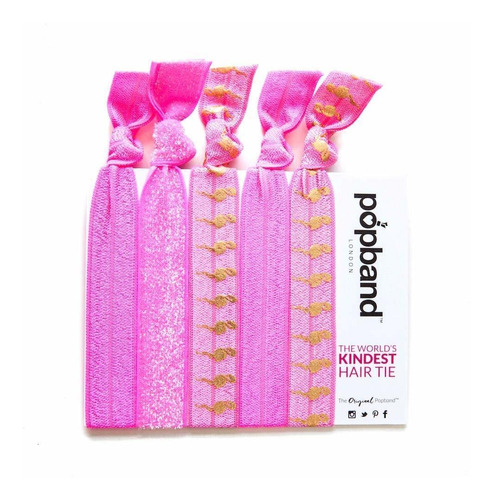 Popband London | Corbata Para El Cabello | Flamingo | Para T