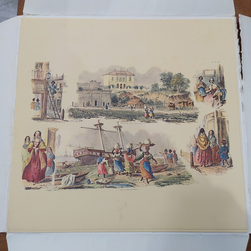Set 12 Láminas Usos Y Costumbres Río De La Plata Fiat 1972