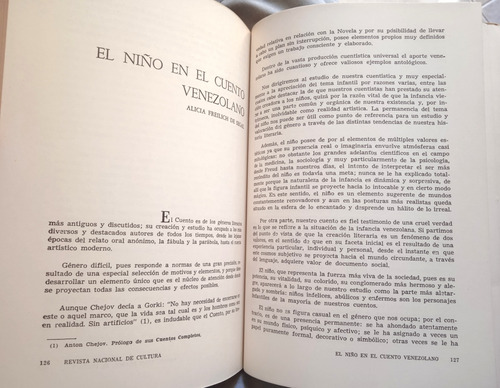 El Niño En El Cuento Venezolano / Alicia Freilich De Segal (Usado)