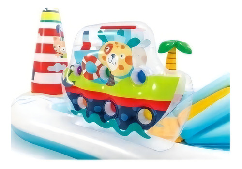 Piscina Inflável Pescaria Intex Piscina Pescaria 182l Colorida
