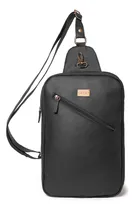 Comprar Mochila para Hombre Bandolera Hombre Mariconera Hombre Crossbody Hombre Bolsa de Viaje Bandolera Mujer Bolso para Hombre 100% Piel YAYAS Color Negro
