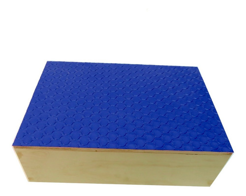 Imagen 4 de 5 de Banco Step Aerobics Ingeniacrea De Madera 50 X 35