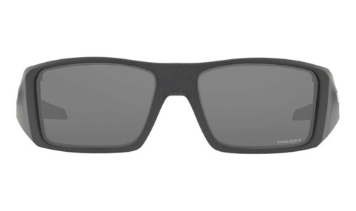 Óculos de sol Oakley Heliostat M, cor grey armação de o matter cor grey, lente grey padrão, haste grey de o matter - OO9231