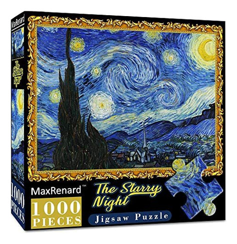 Rompecabezas Starry Night 1000 Piezas, Van Gogh