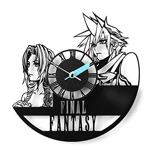 Reloj De Pared Final Fantasy 7, Decoración Ff7, Reloj ...