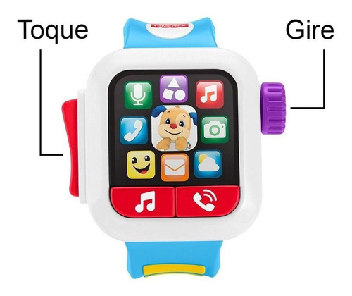 Fisher Price Relógio Meu Primeiro Smartwatch Aprender