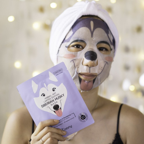 Imagen 2 de 3 de Coony Animal Art Siberian Mask - Hidratante