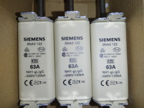 Fusible Siemens Nh T01 63a