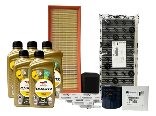 Kit Afinacion 0w30quartz Peugeot 2008 Gasolina 1.2 2021