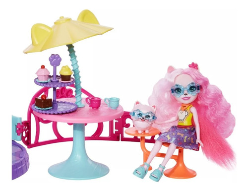 Set De Juego Apartamento Y Cafetería Enchantimals City Tails