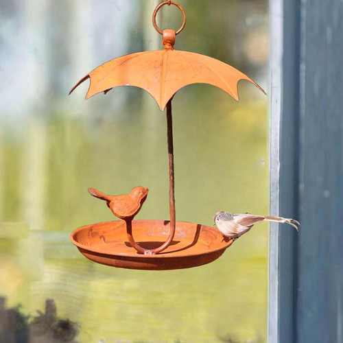 Ornamento De Comedero Para Pájaros Colgantes, Decoración