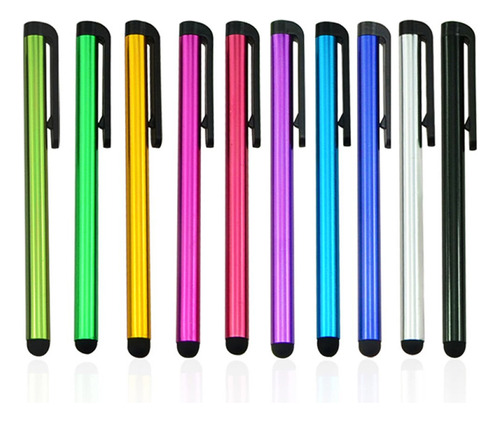 Multi Color Universal Small Touch Stylus Metal Pen Para...