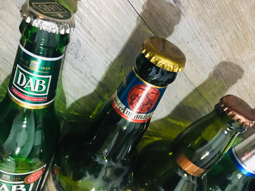 Lote 6 Coleccionables Botellas De Cerveza (Usado)