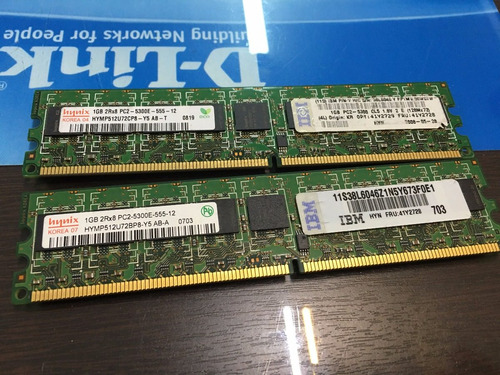 Imagem 8 de 9 de Memoria 1gb Ecc Pc2-5300e Ibm System X3350 X3250 / X3250 M2
