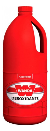 Desoxidante Wanda 1lt Para Remoção De Ferrugem