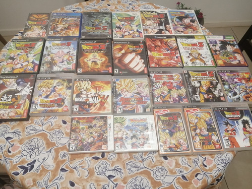 Lote De Juegos De Dragon Ball