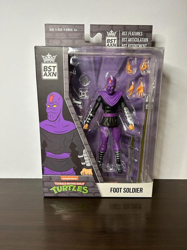 Tortugas Ninja Foot Soldier Tmnt Bst Axn