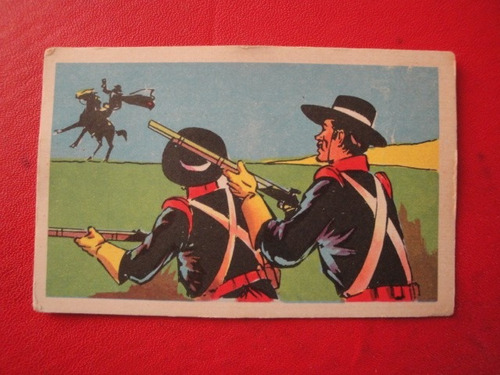 Figuritas El Zorro Año 1972 Nº39
