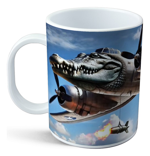 Taza De Plástico - Italian Brainrot - Bombardiro Crocodilo - Tik Tok 002