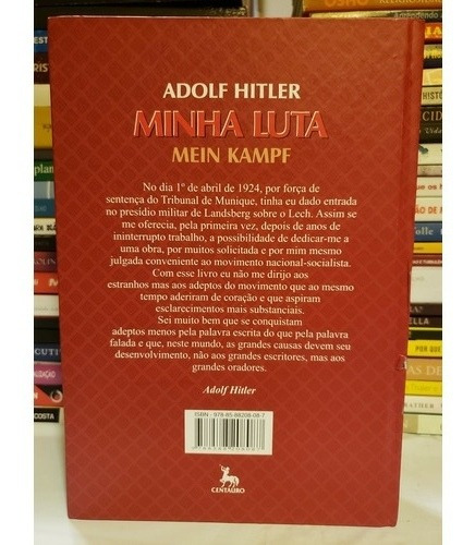 Mein Kampf Minha Luta - Adolf Hitler