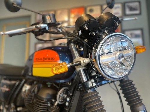 Royal Enfield Interceptor650 0km Barcelona Blue 2023