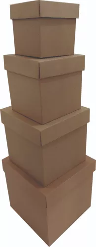 Caja De Regalo Carton 30x30 1pz