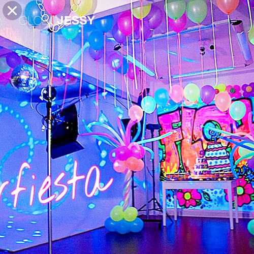 Globos Latex Neon Colores Surtidos De 9 Pulgadas