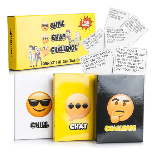 Juego De Mesa Artagia Chill Chat Challenge