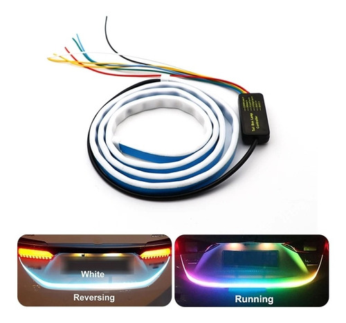 Luz Led Rgb Baúl Plasma Diy 1.20m Multicolor 