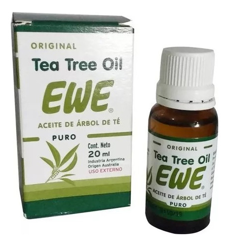 Aceite De Arbol De Te Puro Cicatrizante Y Acne Ewe X 20ml