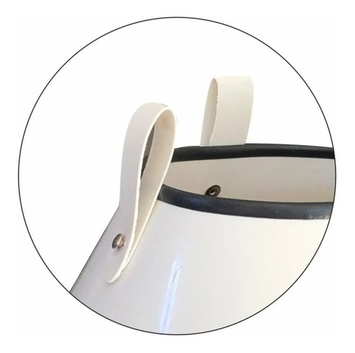 Collar Isabelino Perros Chicos Cono Proteccion Quirurgico Color Blanco N2