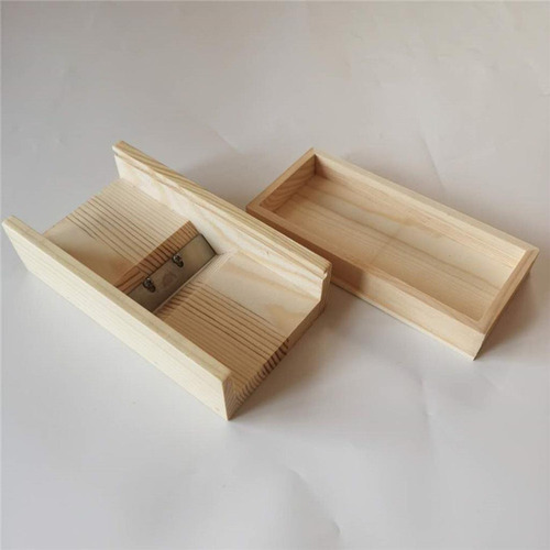 Lj Velas Madera Pan Jabón Biselador Herramienta