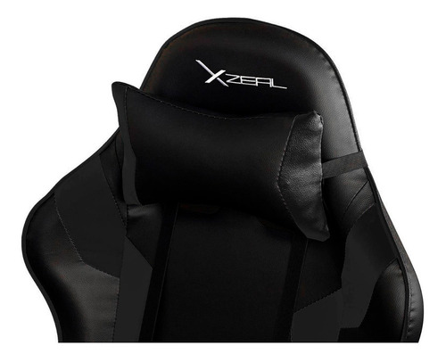 Silla de escritorio Xzeal XZ10 gamer ergonómica negra