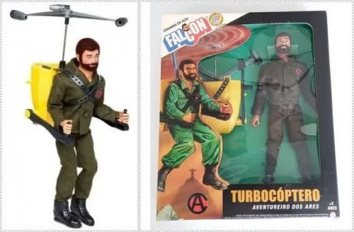 Boneco Falcon Estrela - Turbocoptero